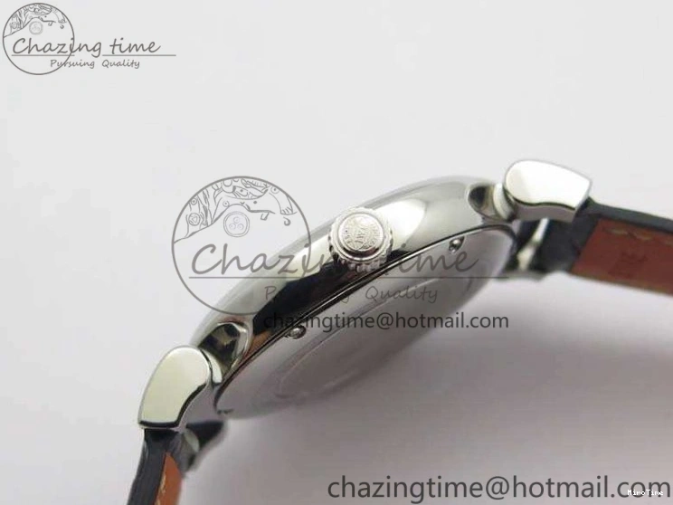 MIROTIME 0201 MoistureWicking Da Vinci IW356601 SS MKF 1:1 Best Edition Blue Dial On Black Leather Strap A 7233